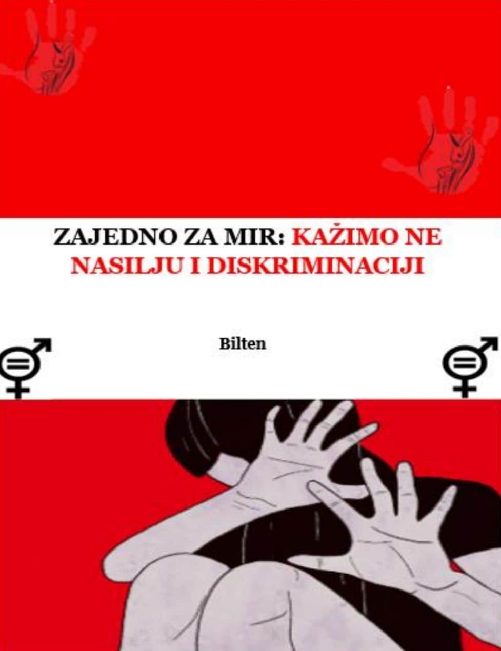 Tim učenika i profesora Treće gimnazije učestvovao u izradi biltena „Zajedno za mir: Kažimo NE nasilju i diskriminaciji“ | Treća gimnazija Sarajevo