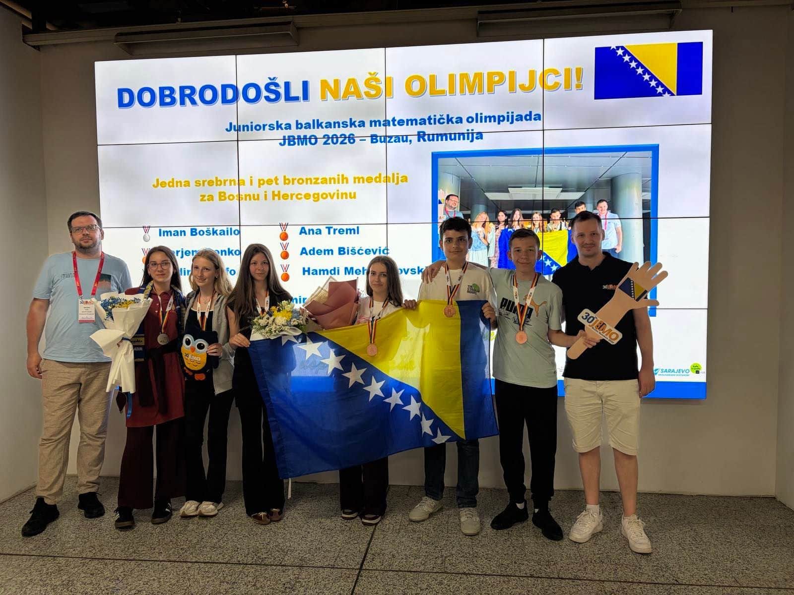 BRONZANA MEDALJA NA JUNIORSKOJ BALKANSKOJ MATEMATIČKOJ OLIMPIJADI