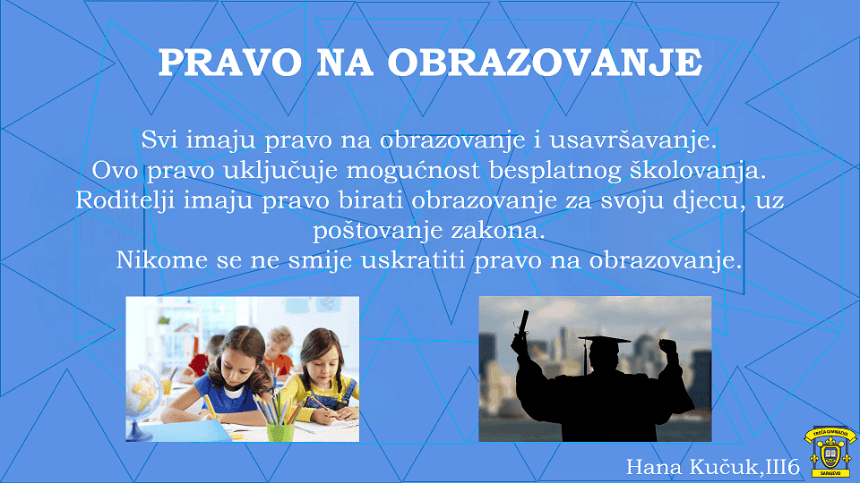 Dan ljudskih prava | Treća gimnazija Sarajevo